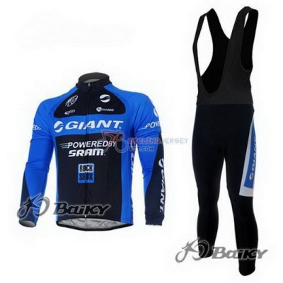 Giant Cycling Jersey Kit Long Sleeve 2011 Blue