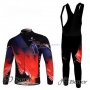 Nalini Cycling Jersey Kit Long Sleeve 2012 Red And Black