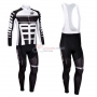 Assos Cycling Jersey Kit Long Sleeve 2013 White And Black