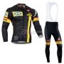 Mtn Cycling Jersey Kit Long Sleeve 2014 Black Yellow