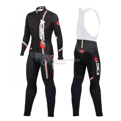 SIDI Cycling Jersey Kit Long Sleeve 2014 Black And Red
