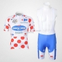 Quick Step Cycling Jersey Kit Short Sleeve 2011 Red And White