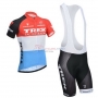 Trek Cycling Jersey Kit Short Sleeve 2014 Orange And White