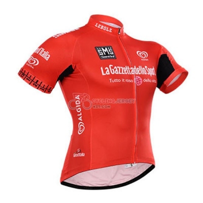 Giro D'Italia Cycling Jersey Kit Short Sleeve 2015 Red