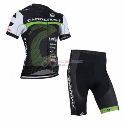 Cannondale Cycling Jersey Kit Short Sleeve 2016 Green And Black