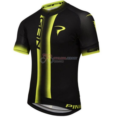 Pinarello Cycling Jersey Kit Short Sleeve 2016 Black Yellow
