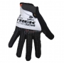 2020 Trek Factory Racing Long Finger Gloves Black White