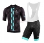 Bianchi Cycling Jersey Kit Short Sleeve 2020 Black Blue