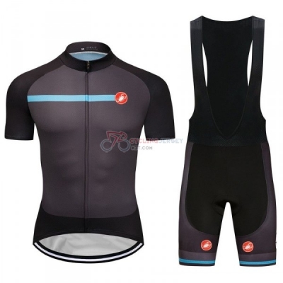 Castelli Cycling Jersey Kit Short Sleeve 2018 Spento Gray