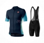 Castelli Cycling Jersey Kit Short Sleeve 2021 Dark Blue