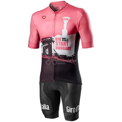 Giro d'Italia Cycling Jersey Kit Short Sleeve 2020 White Black Pink