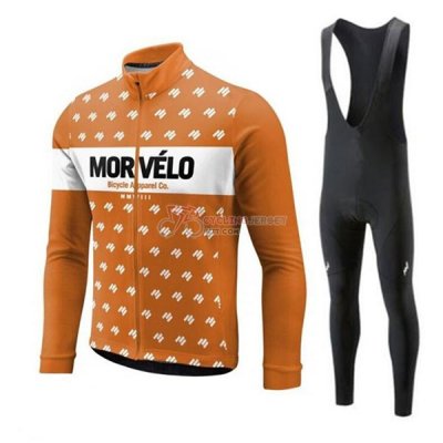 Morvelo Cycling Jersey Kit Short Sleeve 2018 Orange