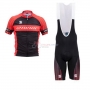 Niner Short Sleeve Cycling Jersey and Bib Shorts Kit 2017 red