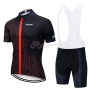Northwave Cycling Jersey Kit Short Sleeve 2019 Black Red