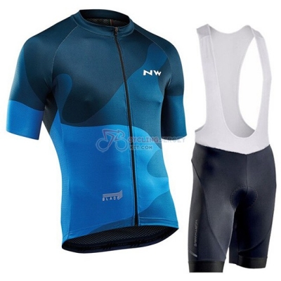 Northwave Cycling Jersey Kit Short Sleeve 2019 Blue