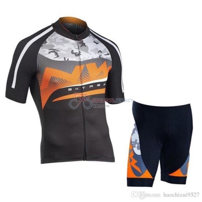 Northwave Cycling Jersey Kit Short Sleeve 2019 Silver Orange Black