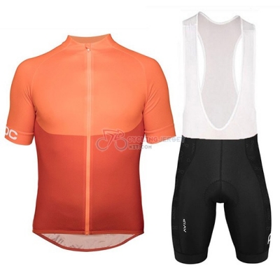 POC Essential XC Cycling Jersey Kit Short Sleeve 2018 Orange