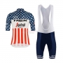 Trek Segafredo Campione Stati Uniti Cycling Jersey Kit Short Sleeve 2020