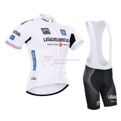 Giro D'Italia Cycling Jersey Kit Short Sleeve 2015 White