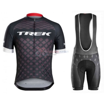 Trek Cycling Jersey Kit Short Sleeve 2016 Black