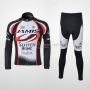 Giordana Cycling Jersey Kit Long Sleeve 2010 White And Black