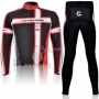 Cannondale Cycling Jersey Kit Long Sleeve 2011 Black And Red