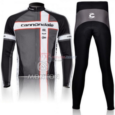 Cannondale Cycling Jersey Kit Long Sleeve 2011 Gray