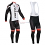 Castelli Cycling Jersey Kit Long Sleeve 2013 White And Black