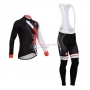 Castelli Cycling Jersey Kit Long Sleeve 2014 Red And Black
