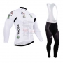 Tour De France Cycling Jersey Kit Long Sleeve 2015 White