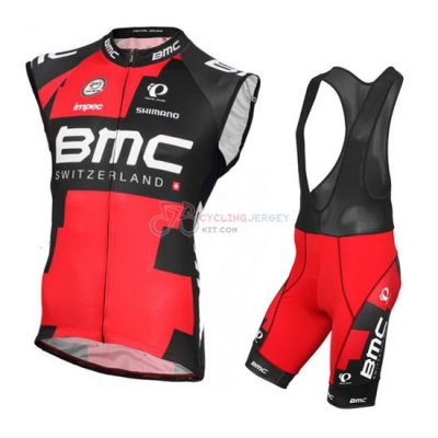 BMC Wind Vest 2016 Black And Red