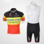 Quick Step Cycling Jersey Kit Short Sleeve 2010 Yellow And Black