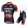 Trek Cycling Jersey Kit Short Sleeve 2016 Orange And Black