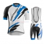 Trek Cycling Jersey Kit Short Sleeve 2016 White And Blue