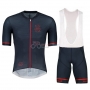 2018 Maloja Pushbikersm Cycling Jersey Kit Short Sleeve Black