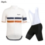 Rapha Cycling Jersey Kit Short Sleeve 2019 White Orang