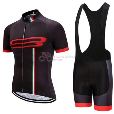 Giro D'italy Cycling Jersey Kit Short Sleeve 2020 Black Red