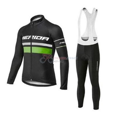 Merida Cycling Jersey Kit Long Sleeve 2020 Black Green
