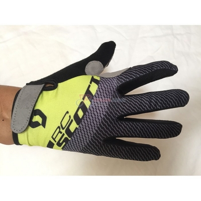 2020 Scott Long Finger Gloves Yellow Gray