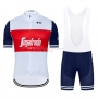 Segafredo Zanetti Cycling Jersey Kit Short Sleeve 2020 White Red