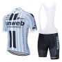 Sunweb Cycling Jersey Kit Short Sleeve 2020 White Black