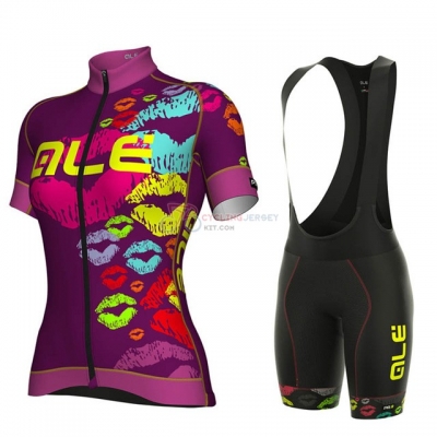 ALE Cycling Jersey Kit Short Sleeve 2018 Fuchsia
