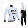 CCC Cycling Jersey Kit Long Sleeve 2019 White