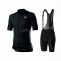 Castelli Cycling Jersey Kit Short Sleeve 2021 Deep Black