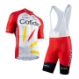 Cofidis Cycling Jersey Kit Short Sleeve 2020 Red White
