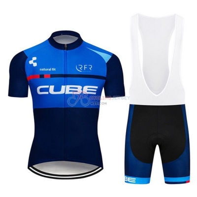 Cube Cycling Jersey Kit Short Sleeve 2019 Blue Blue Deep