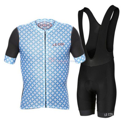 Le Col Cycling Jersey Kit Short Sleeve 2021 Light Blue