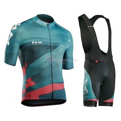 Northwave Cycling Jersey Kit Short Sleeve 2018 Green Pink