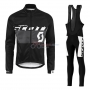 Scott Cycling Jersey Kit Long Sleeve 2016 White And Black