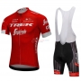 Trek Segafredo Cycling Jersey Kit Short Sleeve 2018 Red
